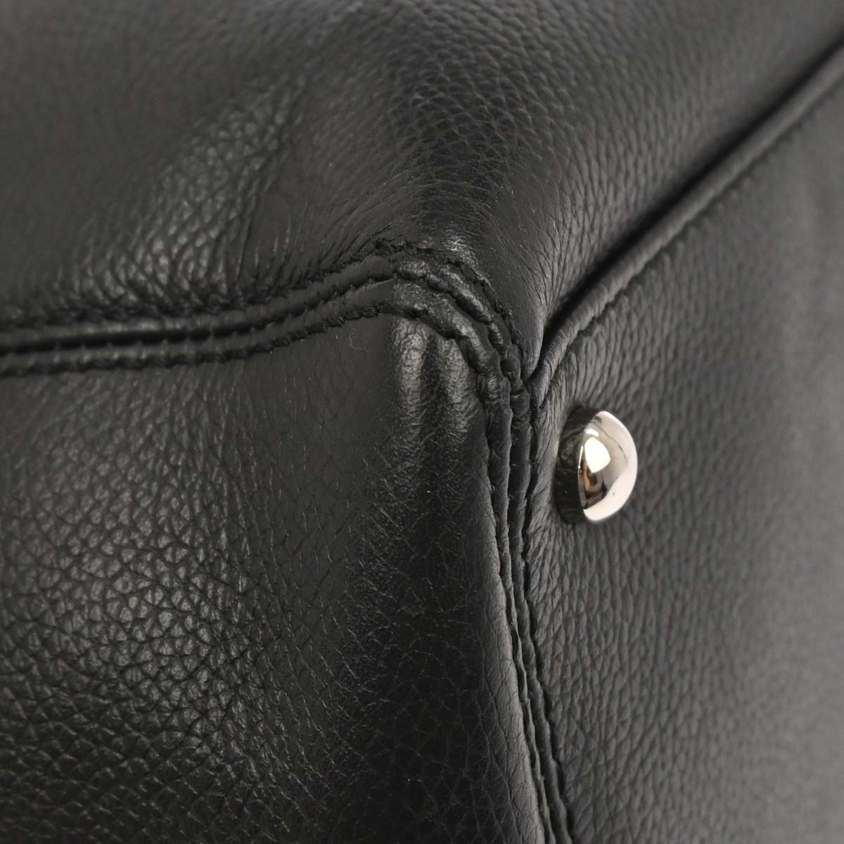 Chanel Black Calfskin Cerf Executive Tote Bag