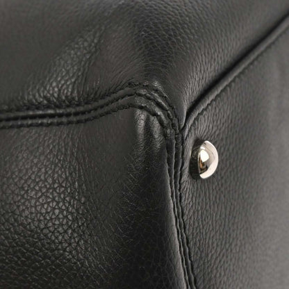 Chanel Black Calfskin Cerf Executive Tote Bag