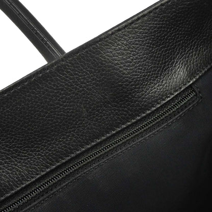 Chanel Black Calfskin Cerf Executive Tote Bag