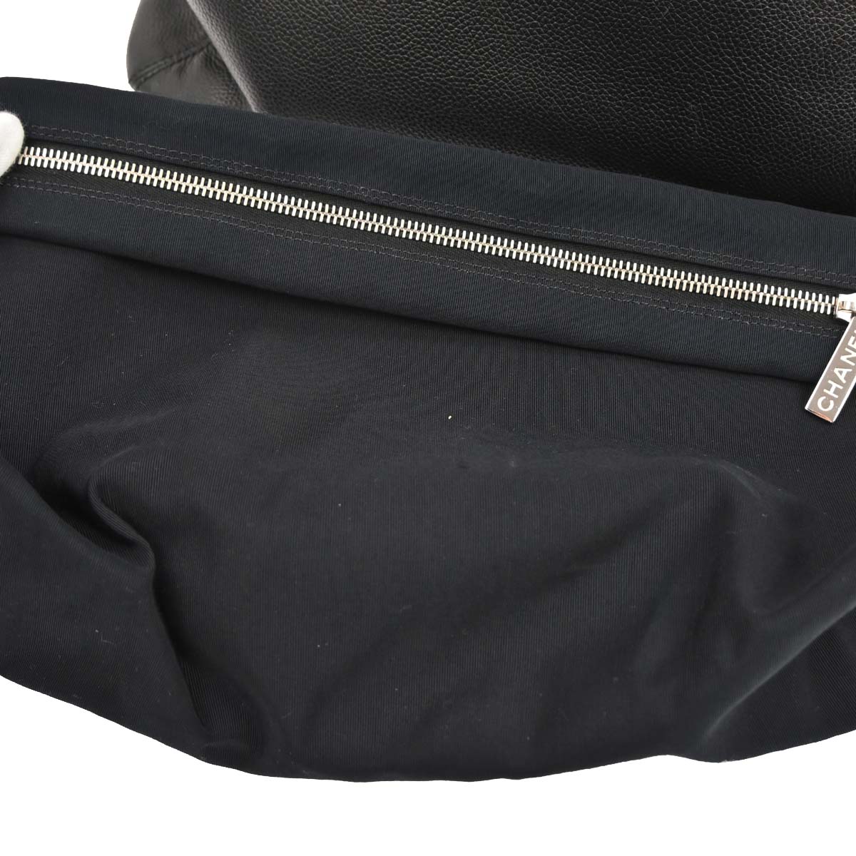 Chanel Black Calfskin Cerf Executive Tote Bag