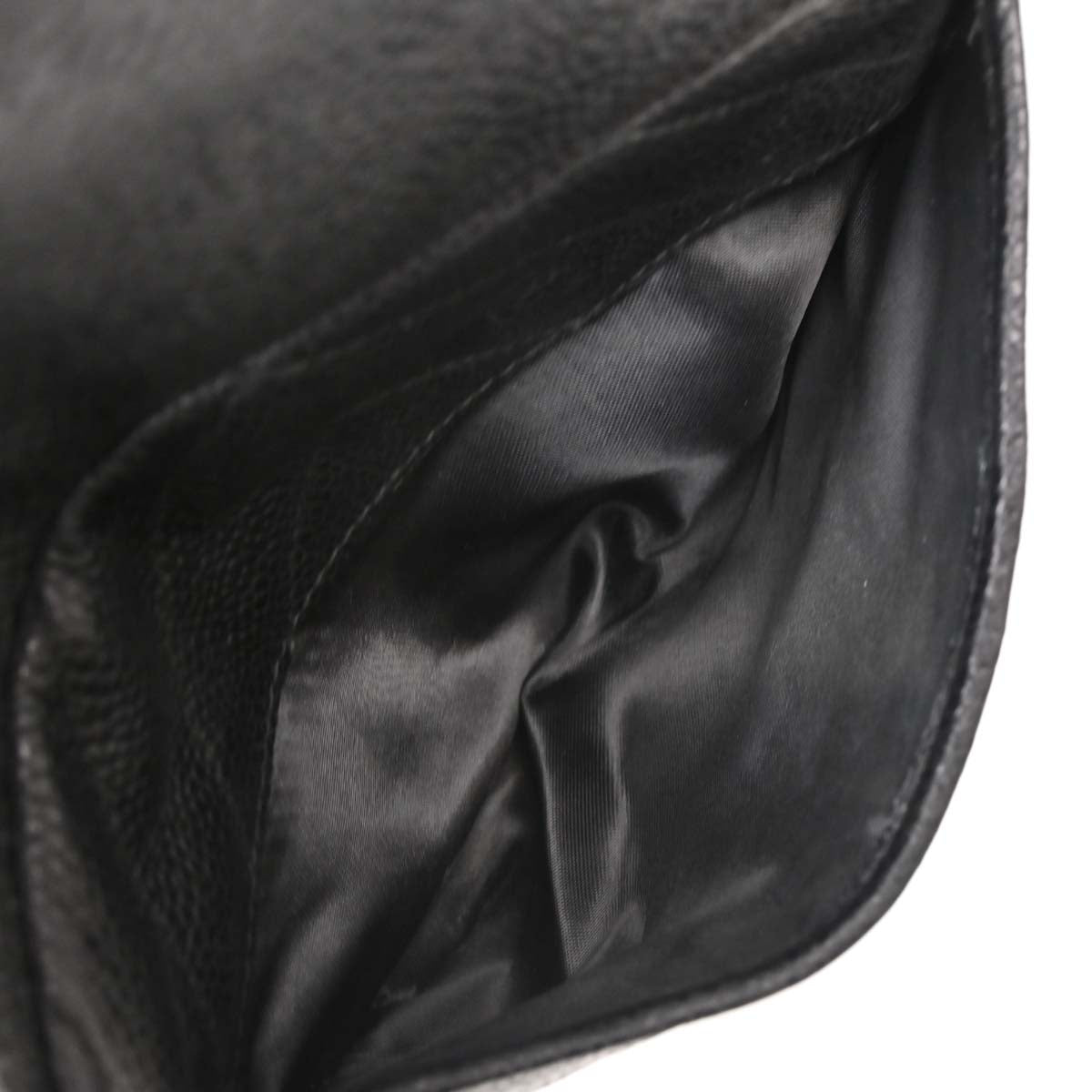 Chanel Black Caviar Skin Chevron Camera Bag Mini