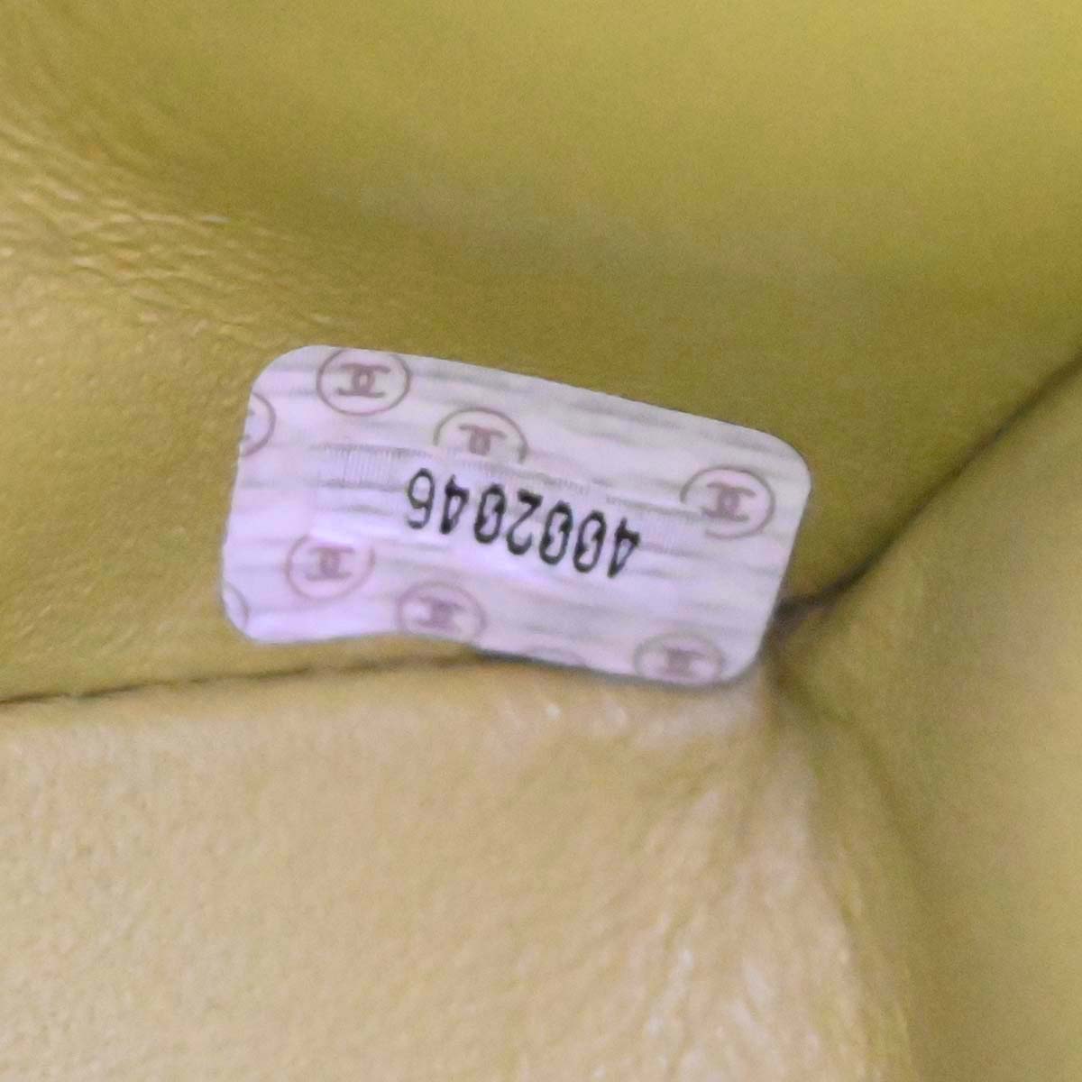 Chanel Light Green Lambskin Small Classic Double Flap Shoulder Bag