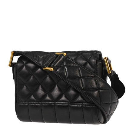 Chanel 1989-1991 Black Lambskin Handbag