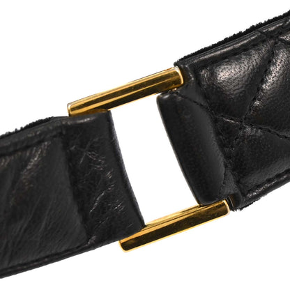 Chanel 1989-1991 Black Lambskin Handbag