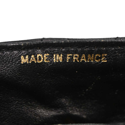 Chanel 1989-1991 Black Lambskin Handbag
