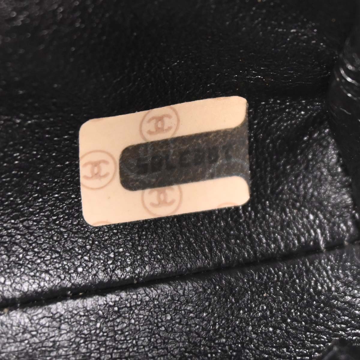 Chanel 1989-1991 Black Lambskin Handbag