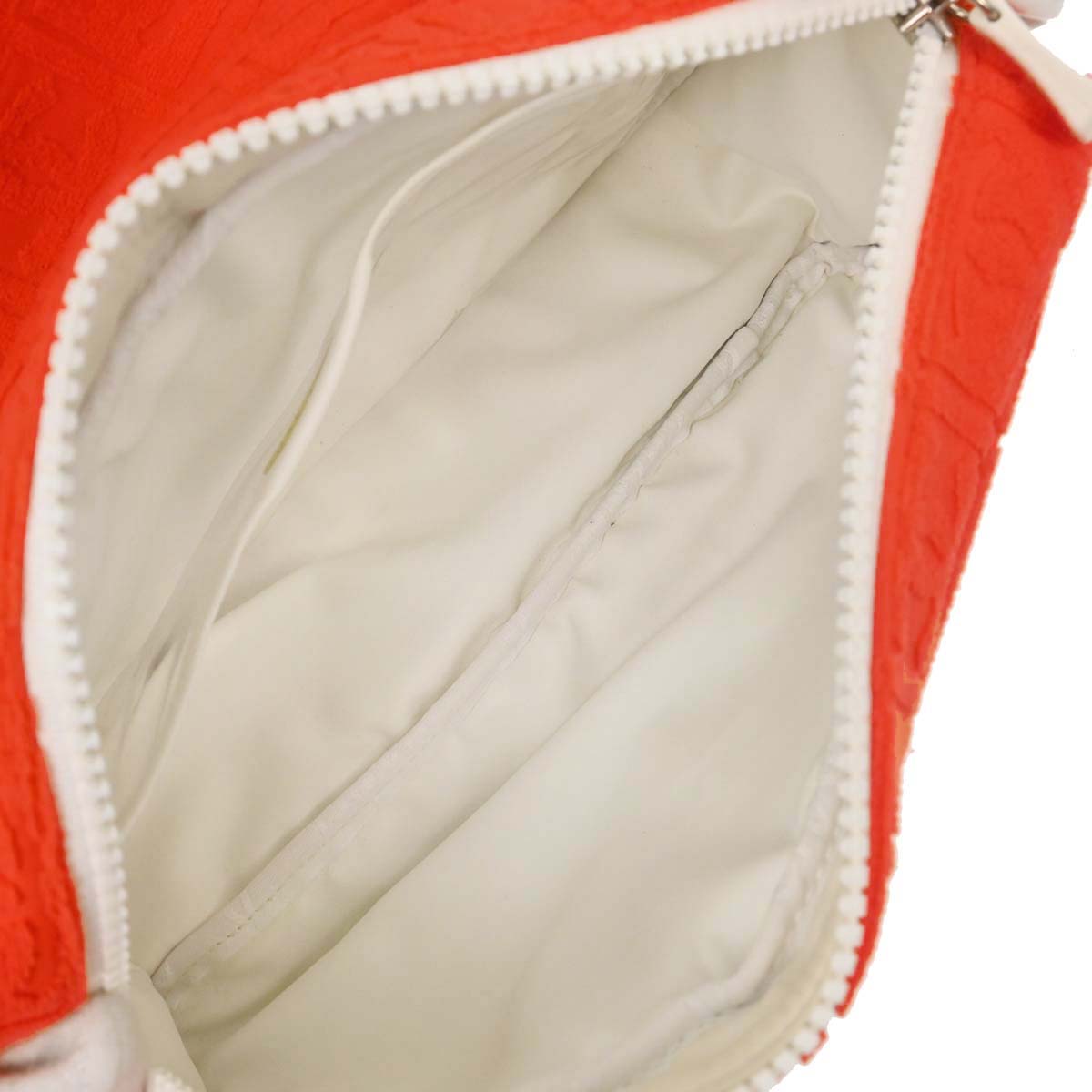 Chanel Orange Cotton Sport Line Handbag