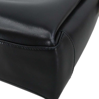 Gucci Black Bamboo Handbag