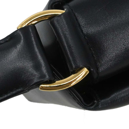 Gucci Black Bamboo Handbag