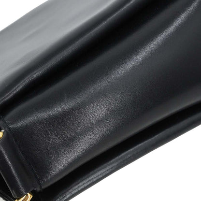 Gucci Black Bamboo Handbag