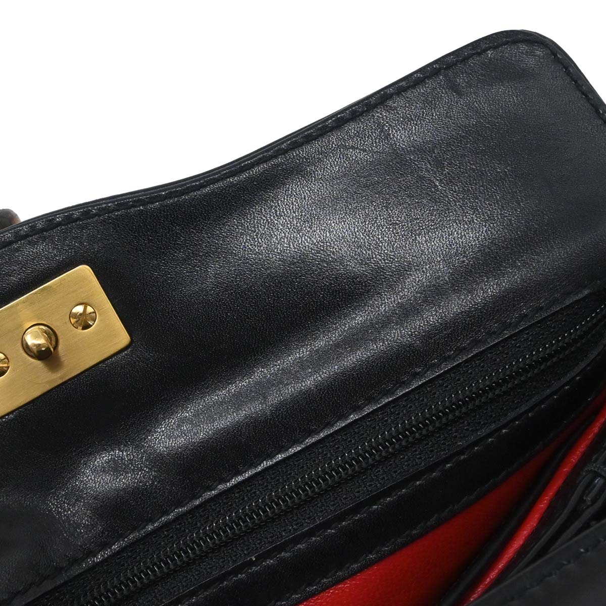 Gucci Black Bamboo Handbag
