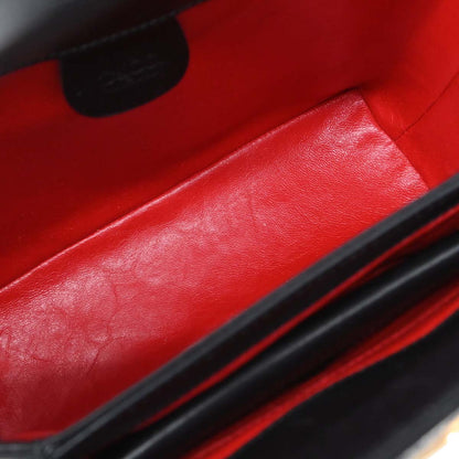 Gucci Black Bamboo Handbag