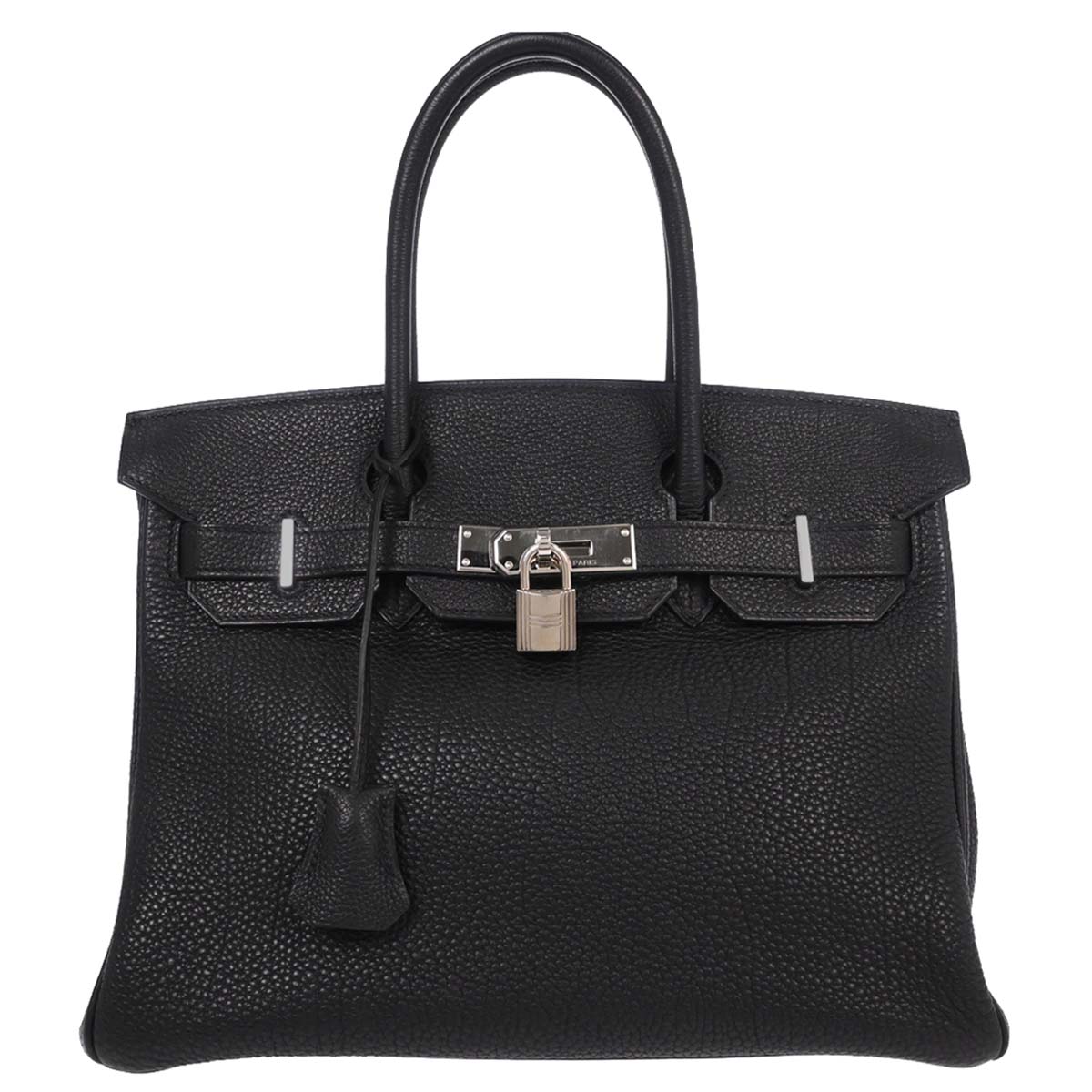 Hermes Black Togo Birkin 30 Handbag