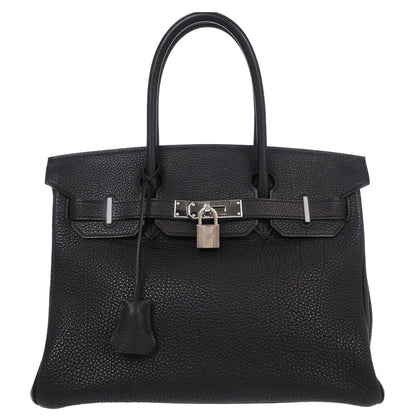 Hermes Black Togo Birkin 30 Handbag