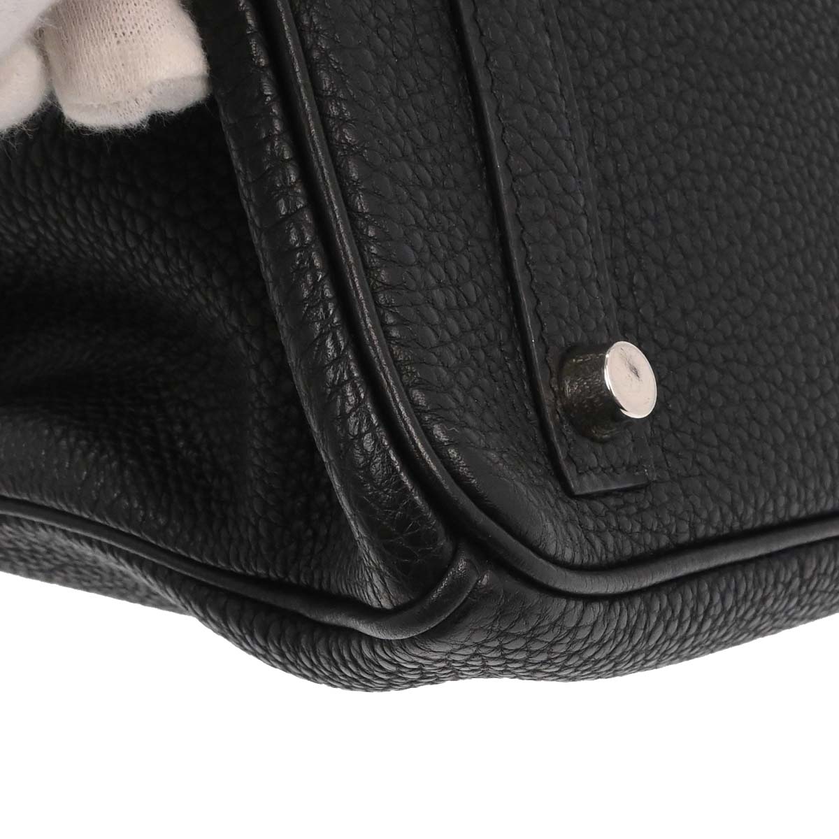 Hermes Black Togo Birkin 30 Handbag