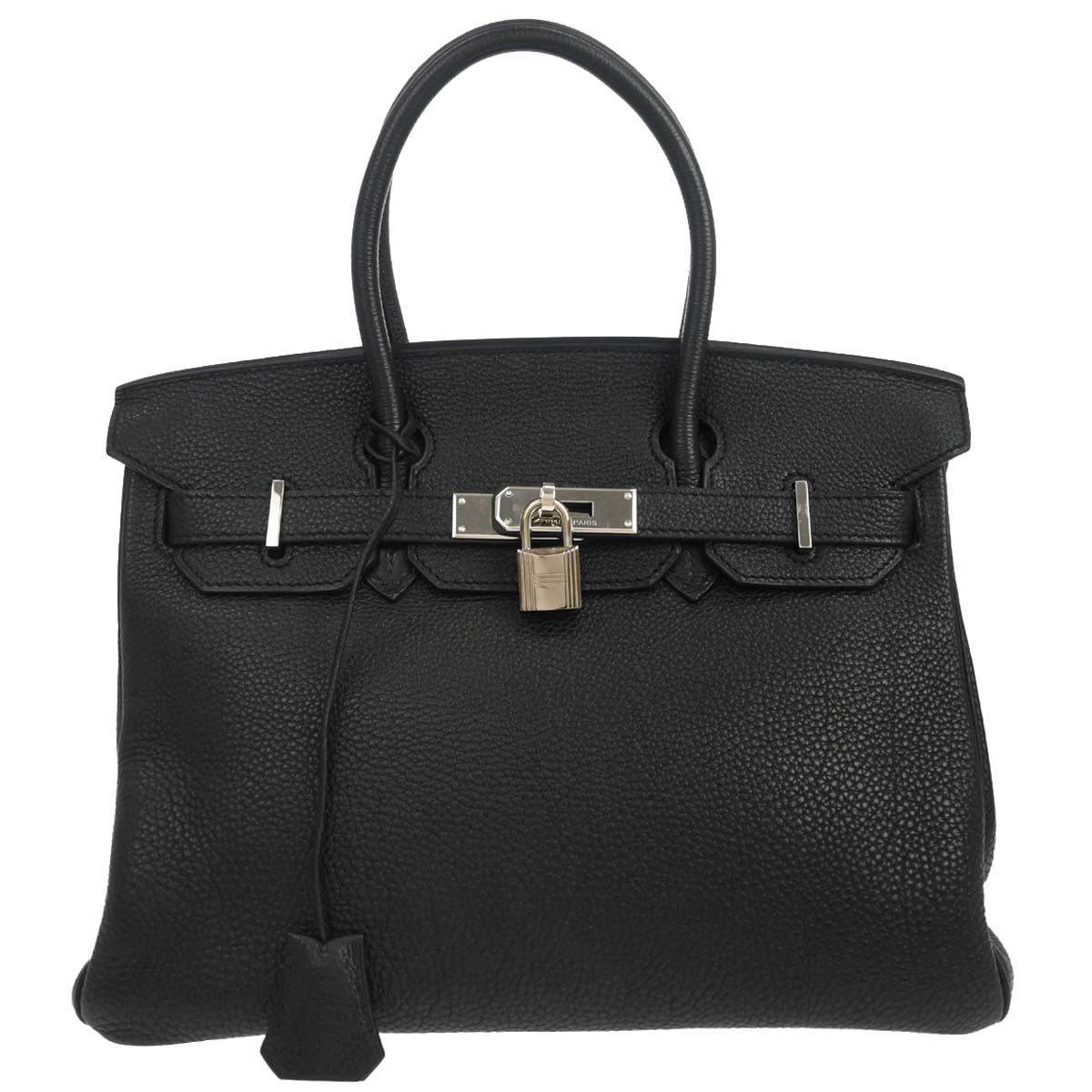 Hermes Black Togo Birkin 30 Handbag