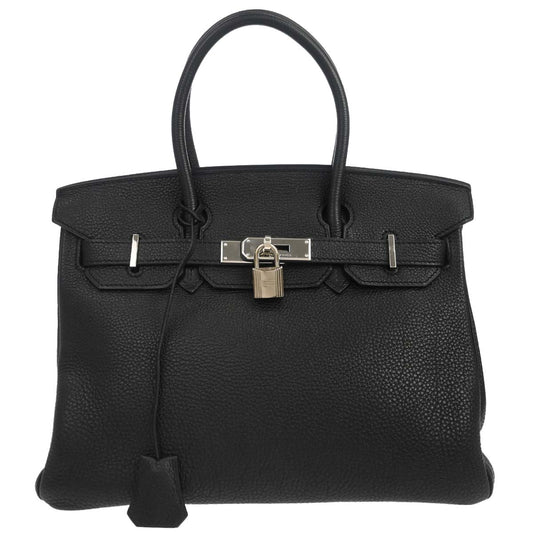 Hermes Black Togo Birkin 30 Handbag
