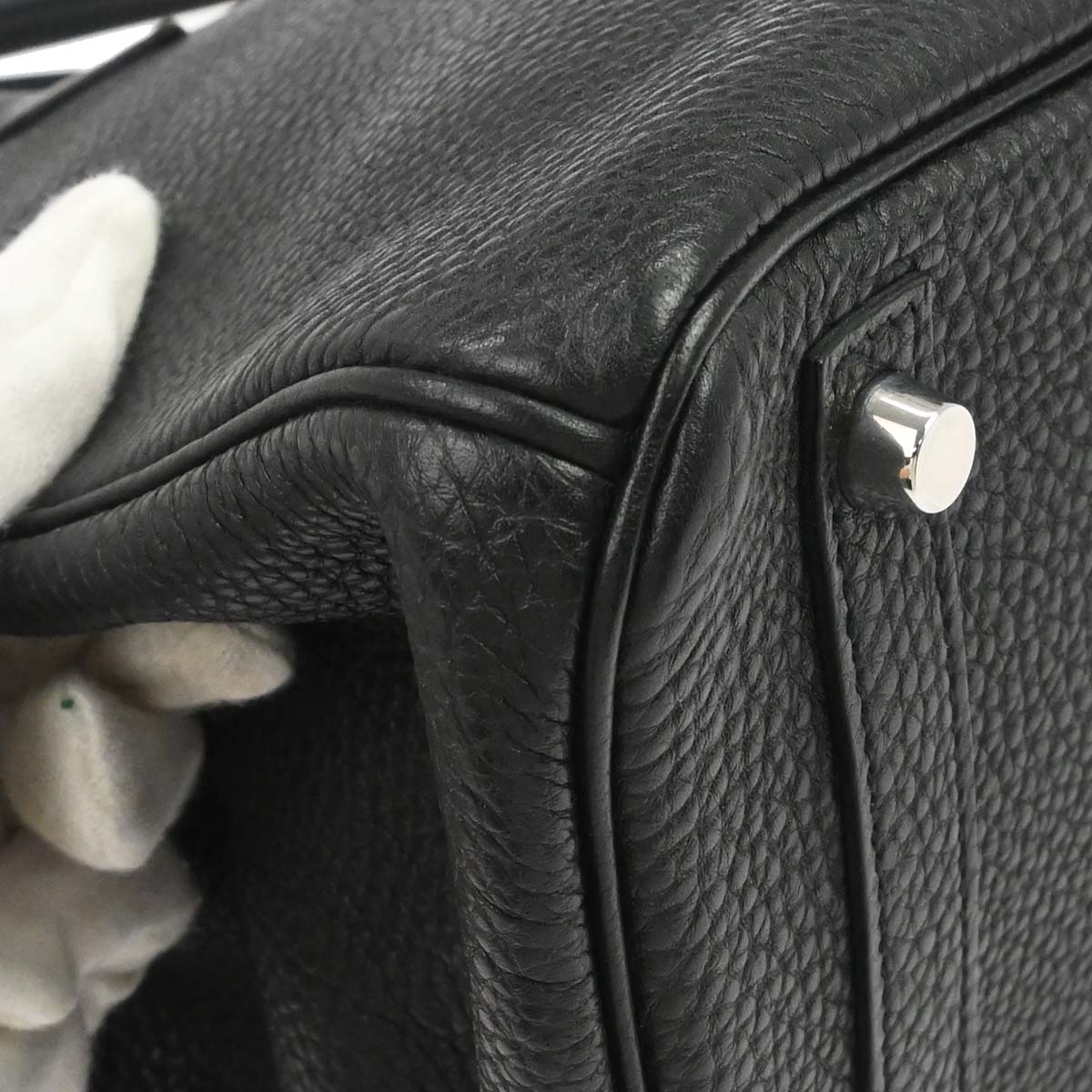 Hermes Black Togo Birkin 30 Handbag