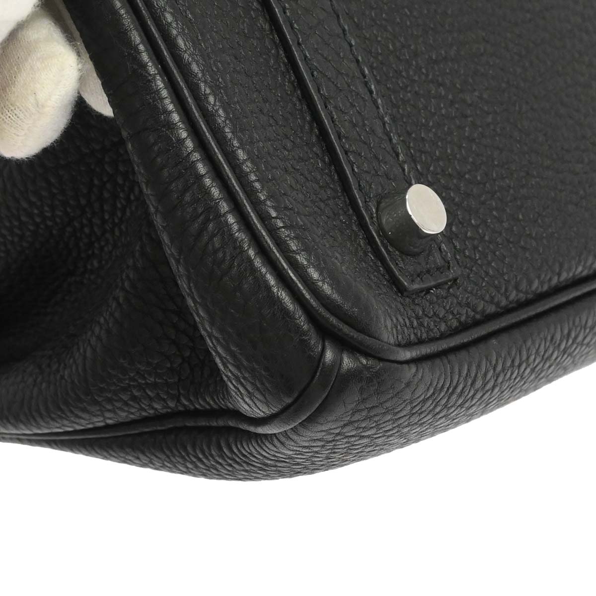 Hermes Black Togo Birkin 30 Handbag