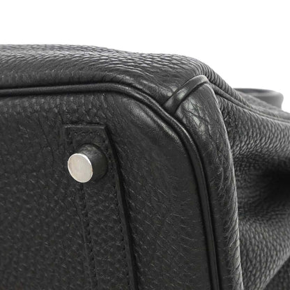 Hermes Black Togo Birkin 30 Handbag