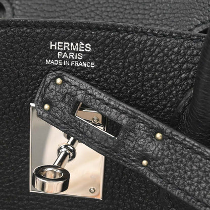 Hermes Black Togo Birkin 30 Handbag