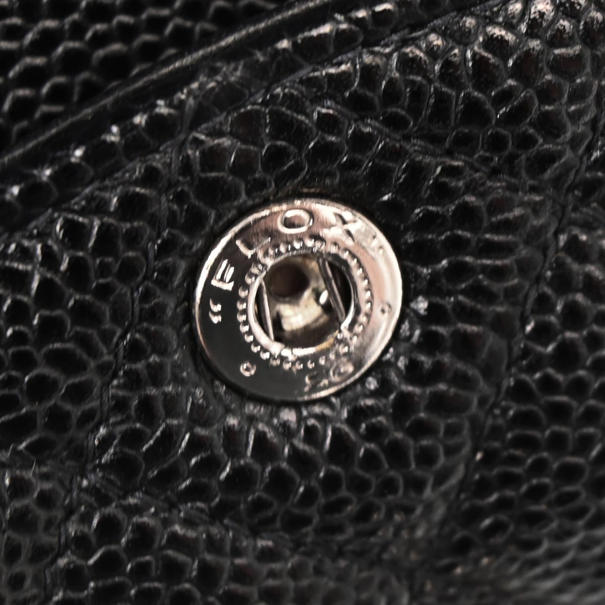 Chanel Black Caviar Skin Small Classic Double Flap Shoulder Bag