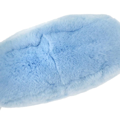Chanel Blue Lapin Fur Handbag