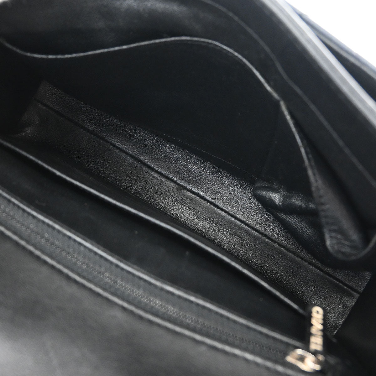 Chanel Black Lambskin Geometric Flap Shoulder Bag