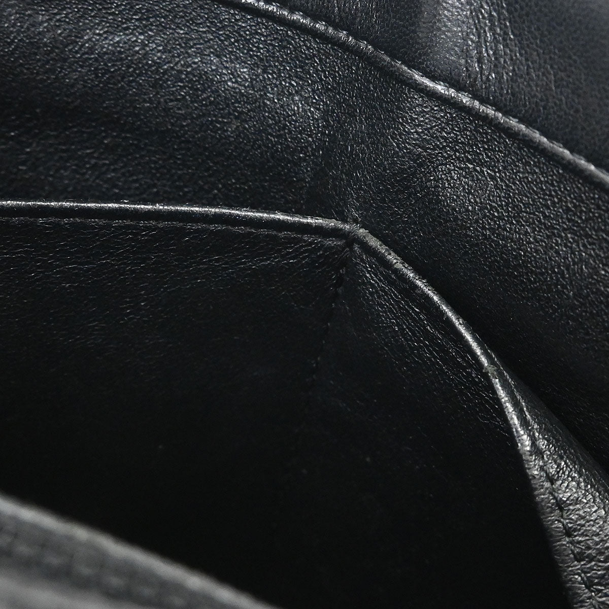 Chanel Black Lambskin Geometric Flap Shoulder Bag