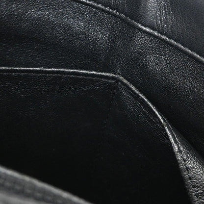 Chanel Black Lambskin Geometric Flap Shoulder Bag
