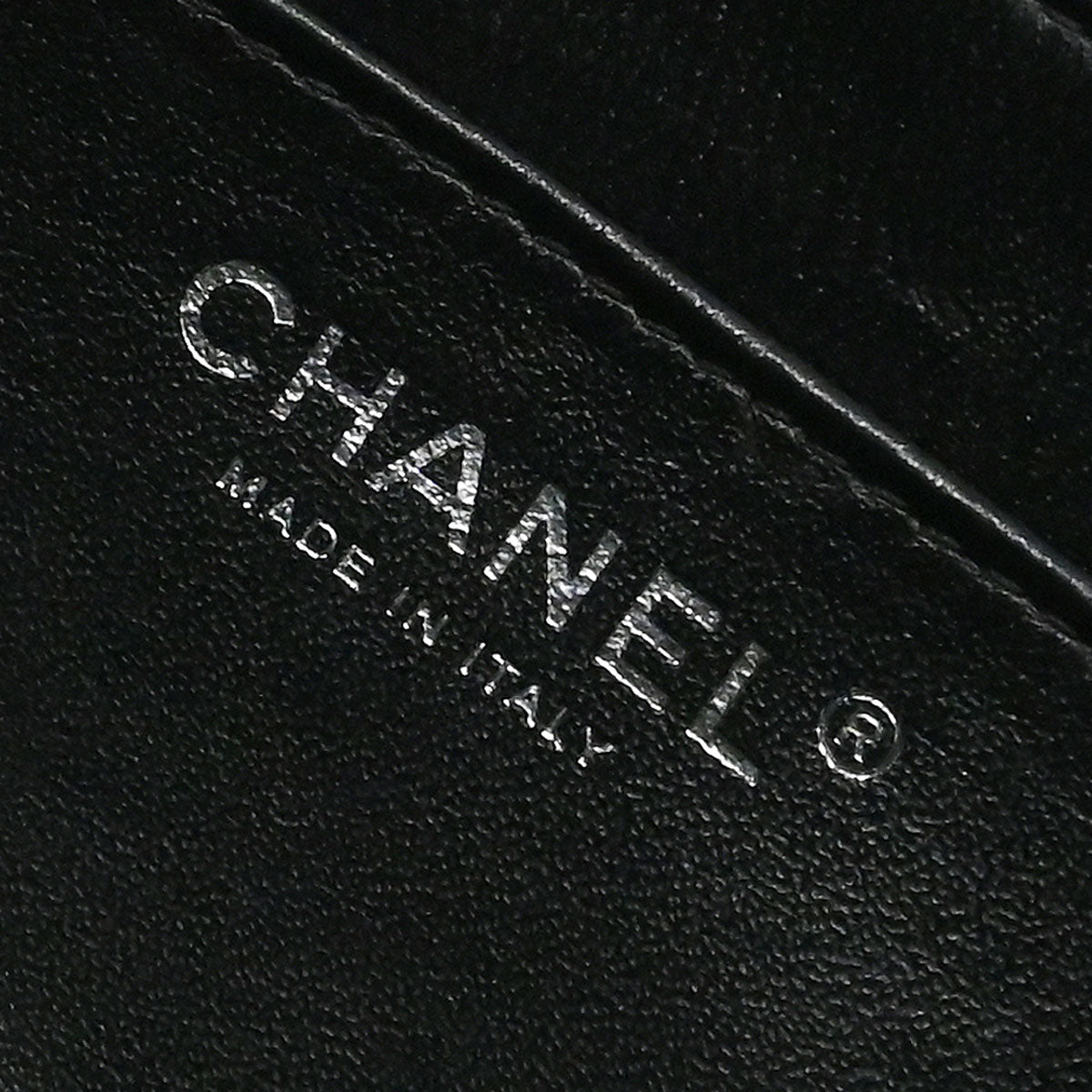 Chanel Black Lambskin Geometric Flap Shoulder Bag