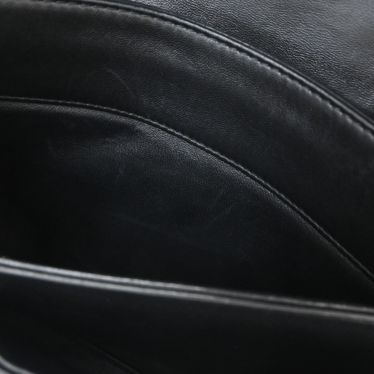 Chanel Black Lambskin Geometric Flap Shoulder Bag