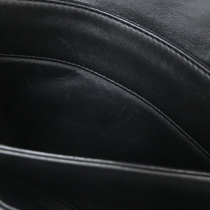 Chanel Black Lambskin Geometric Flap Shoulder Bag