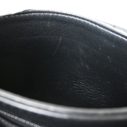 Chanel Black Lambskin Geometric Flap Shoulder Bag