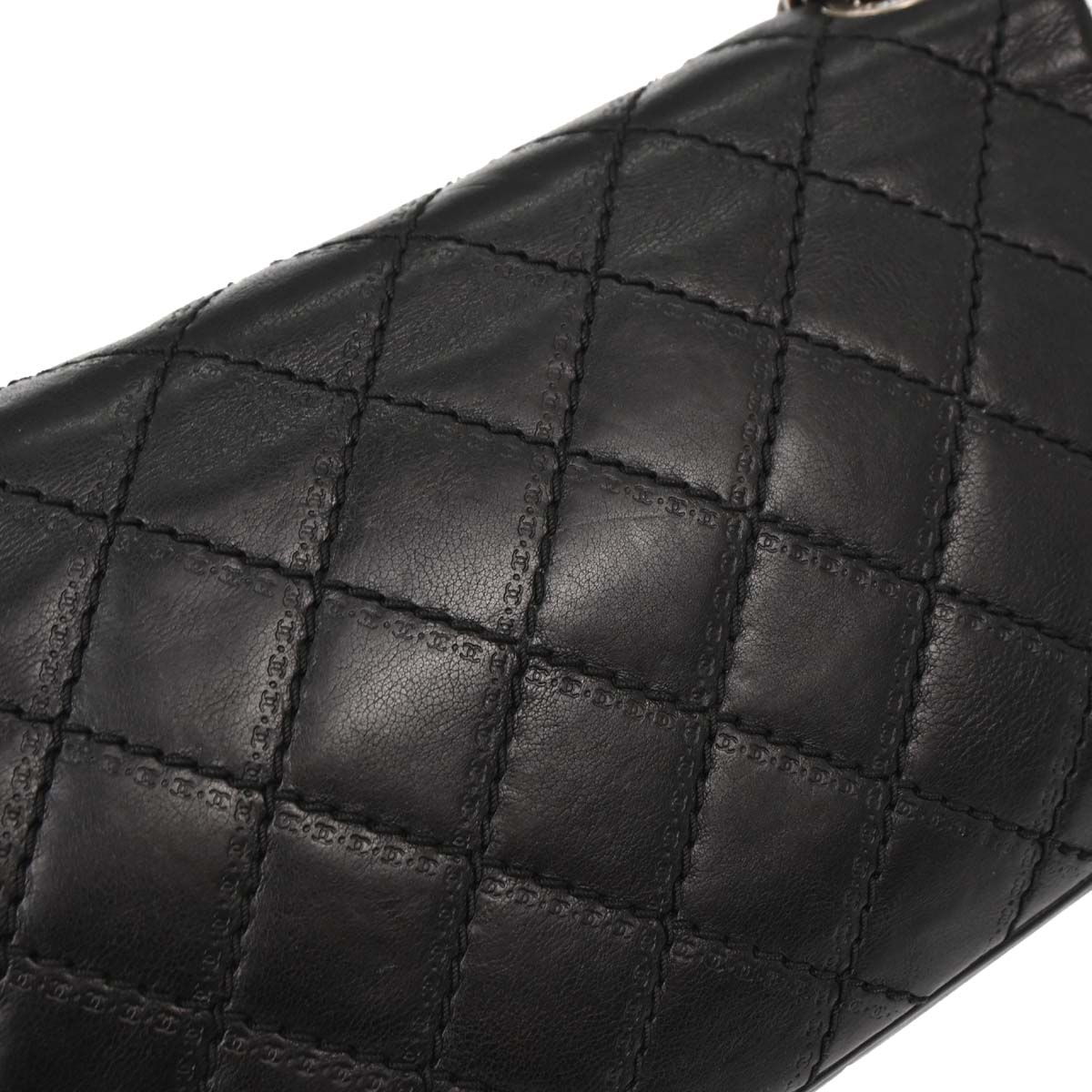 Chanel Black Calfskin Coco Sporran Shoulder Bag