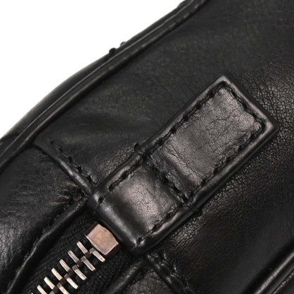 Chanel Black Calfskin Coco Sporran Shoulder Bag