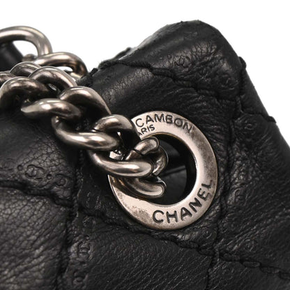 Chanel Black Calfskin Coco Sporran Shoulder Bag