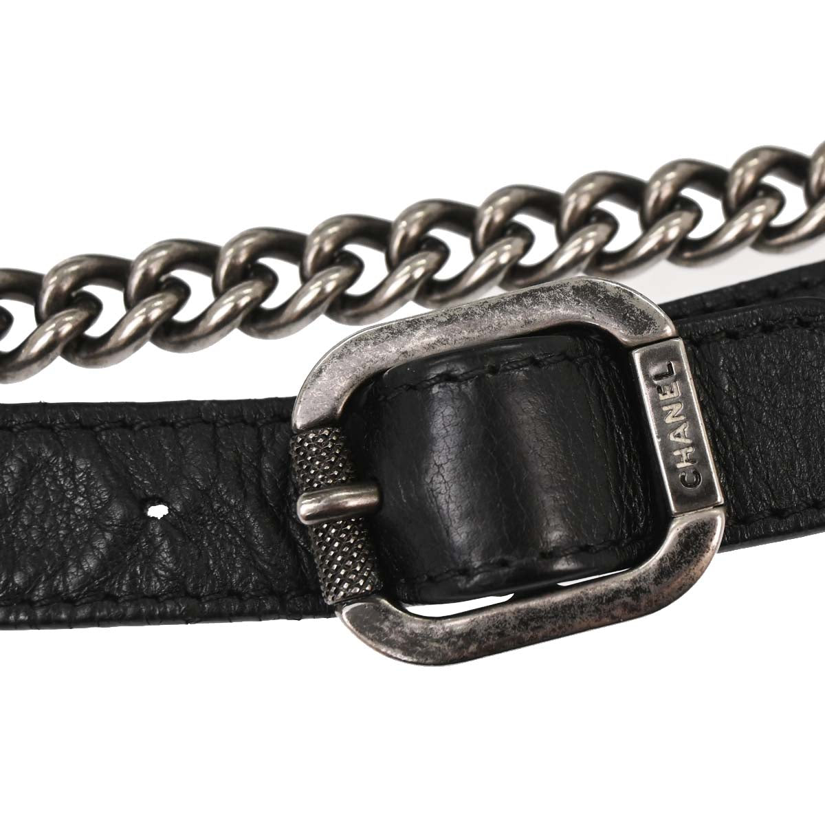 Chanel Black Calfskin Coco Sporran Shoulder Bag