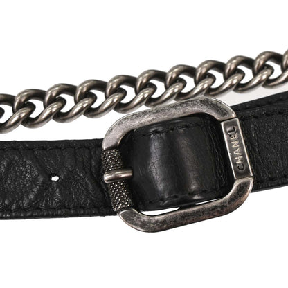 Chanel Black Calfskin Coco Sporran Shoulder Bag