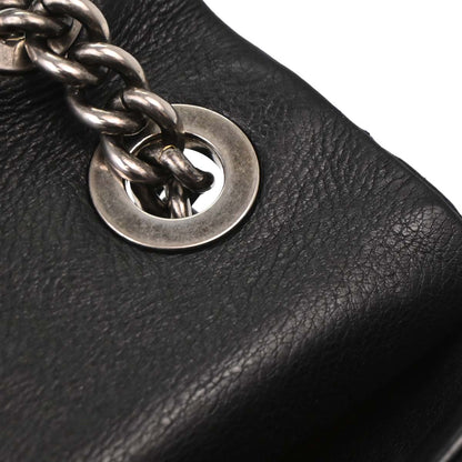 Chanel Black Calfskin Coco Sporran Shoulder Bag