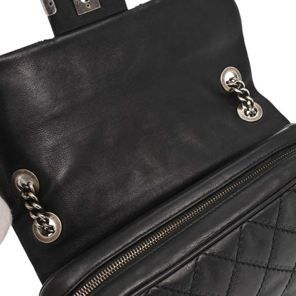 Chanel Black Calfskin Coco Sporran Shoulder Bag