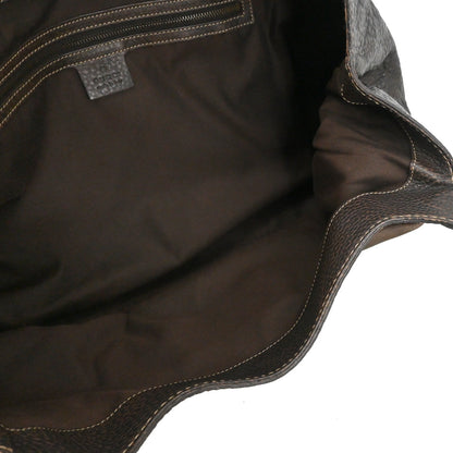 Gucci Dark Brown Guccissima Pelham Horsebit Handbag