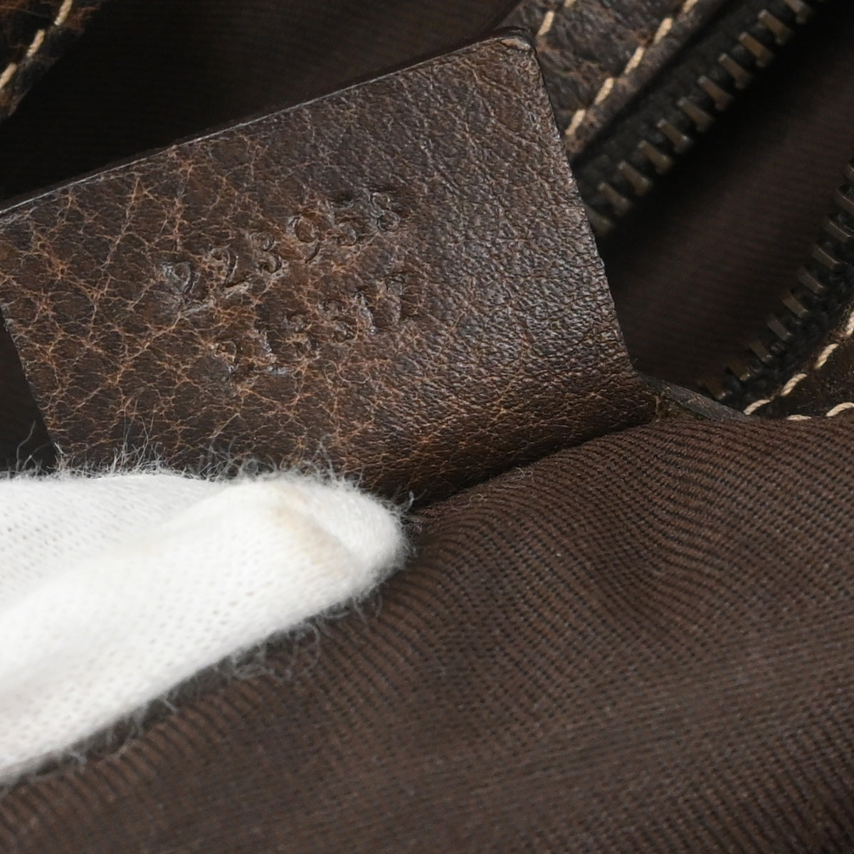 Gucci Dark Brown Guccissima Pelham Horsebit Handbag