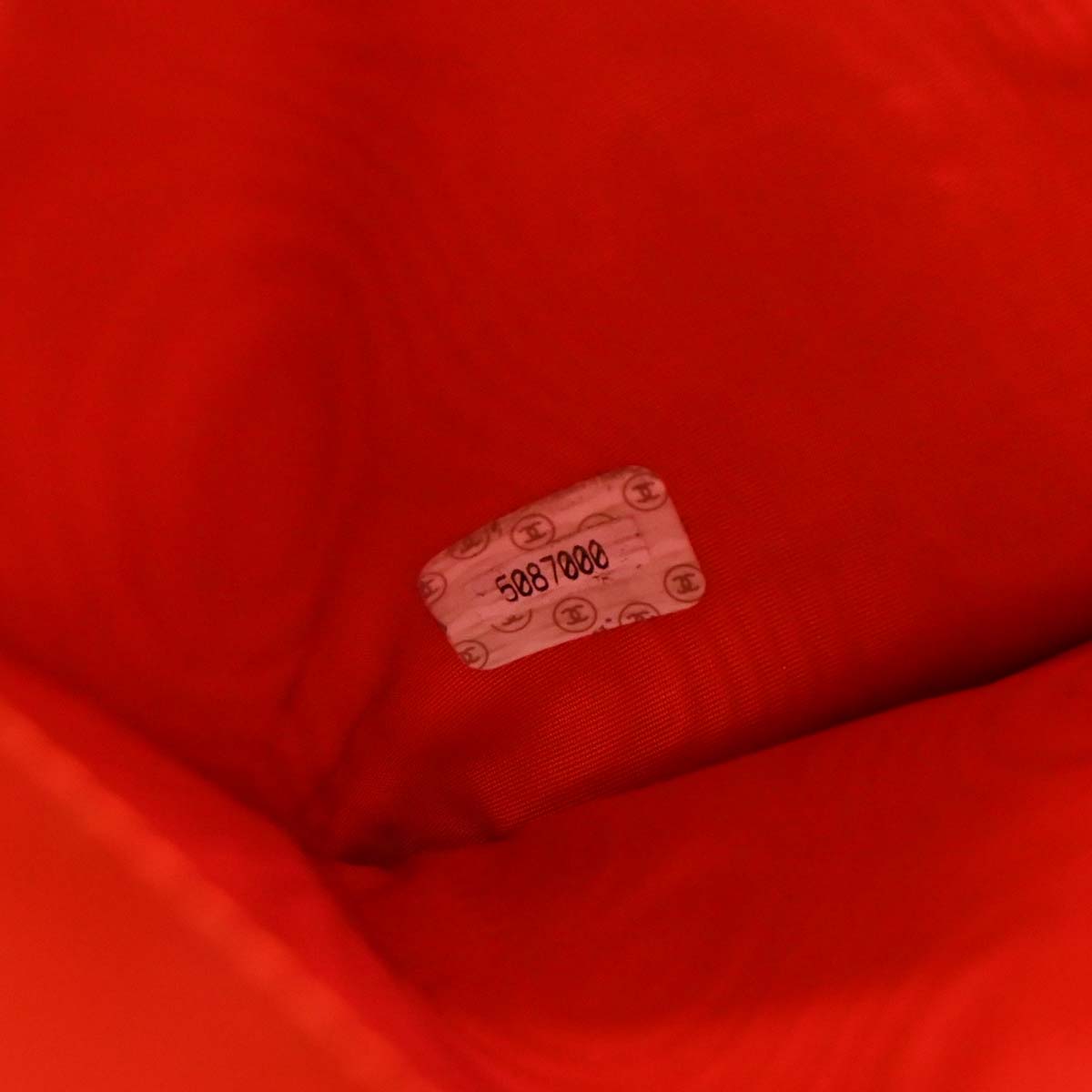 Chanel 1997-1999 Red Caviar Skin Trifold Wallet