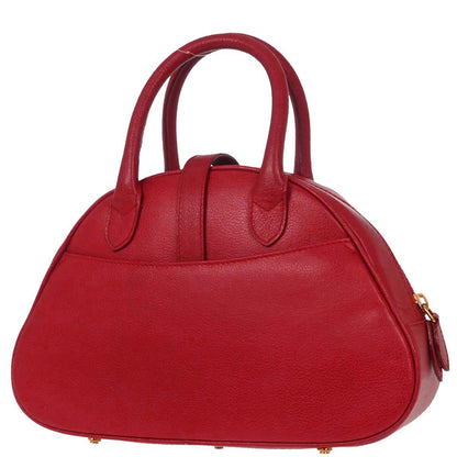 Christian Dior Red Double Saddle Handbag