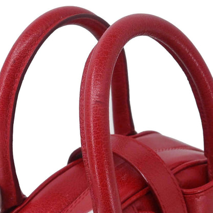 Christian Dior Red Double Saddle Handbag