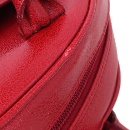 Christian Dior Red Double Saddle Handbag