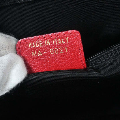 Christian Dior Red Double Saddle Handbag
