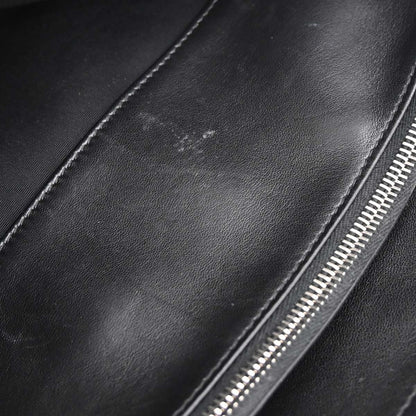 Christian Dior Black Leather Granville 2way Shoulder Handbag