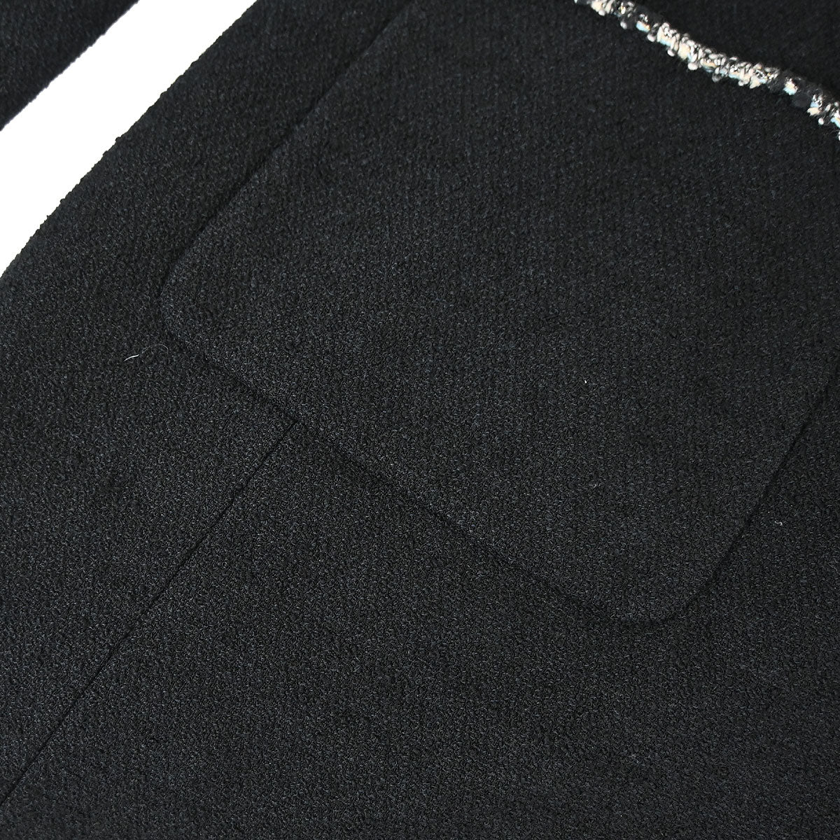 Chanel 2005 Black Emblem Double Breasted Coat #38